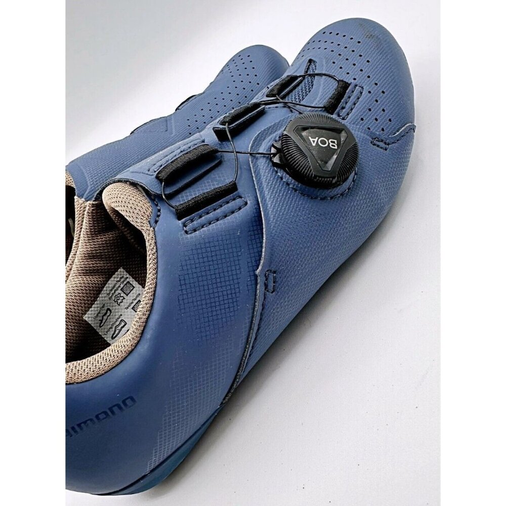 SHIMANO RC300  Size 5.5 Cycling Boa 3 Bolt Clipless‎ Cycling Shoes Navy Womens - Picture 4 of 10